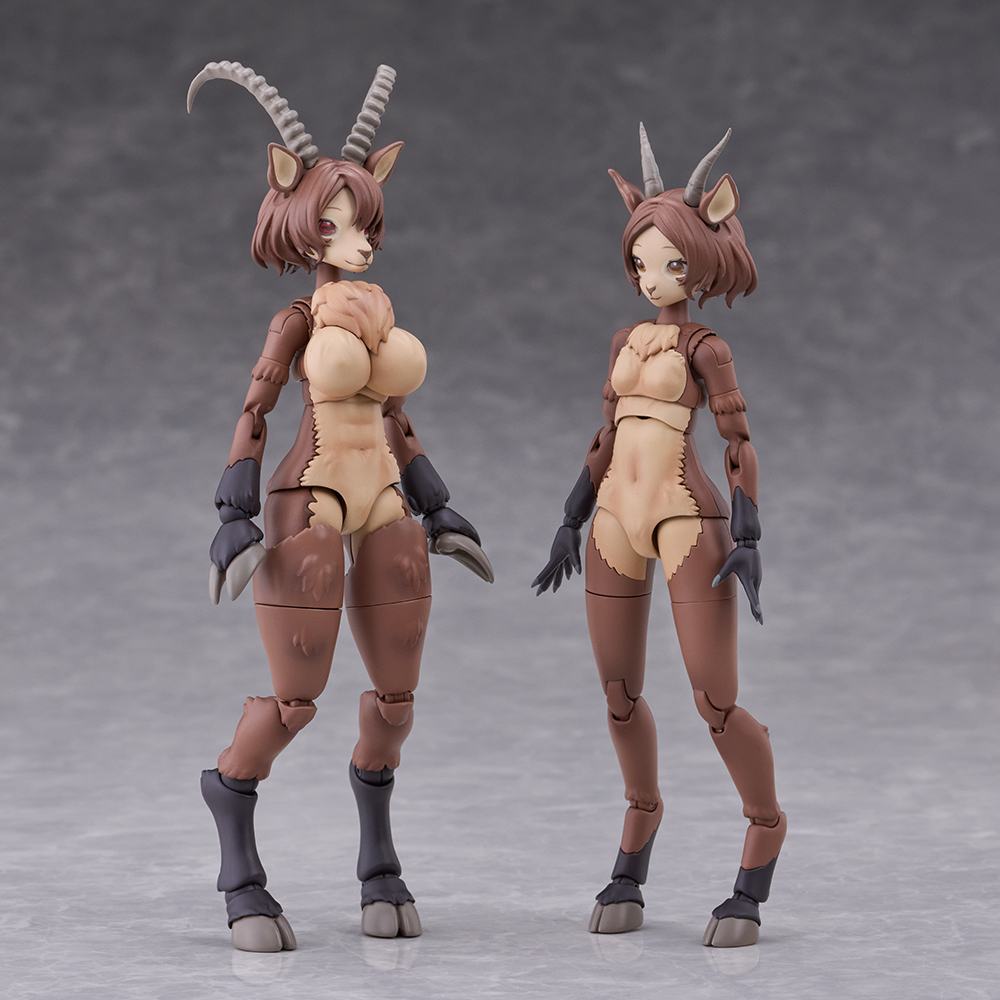 ガナディ フィギュア 天使 悪魔 2種セット 商品一覧 :: メインキット :: No. SP-12R アイベックス＆悪魔