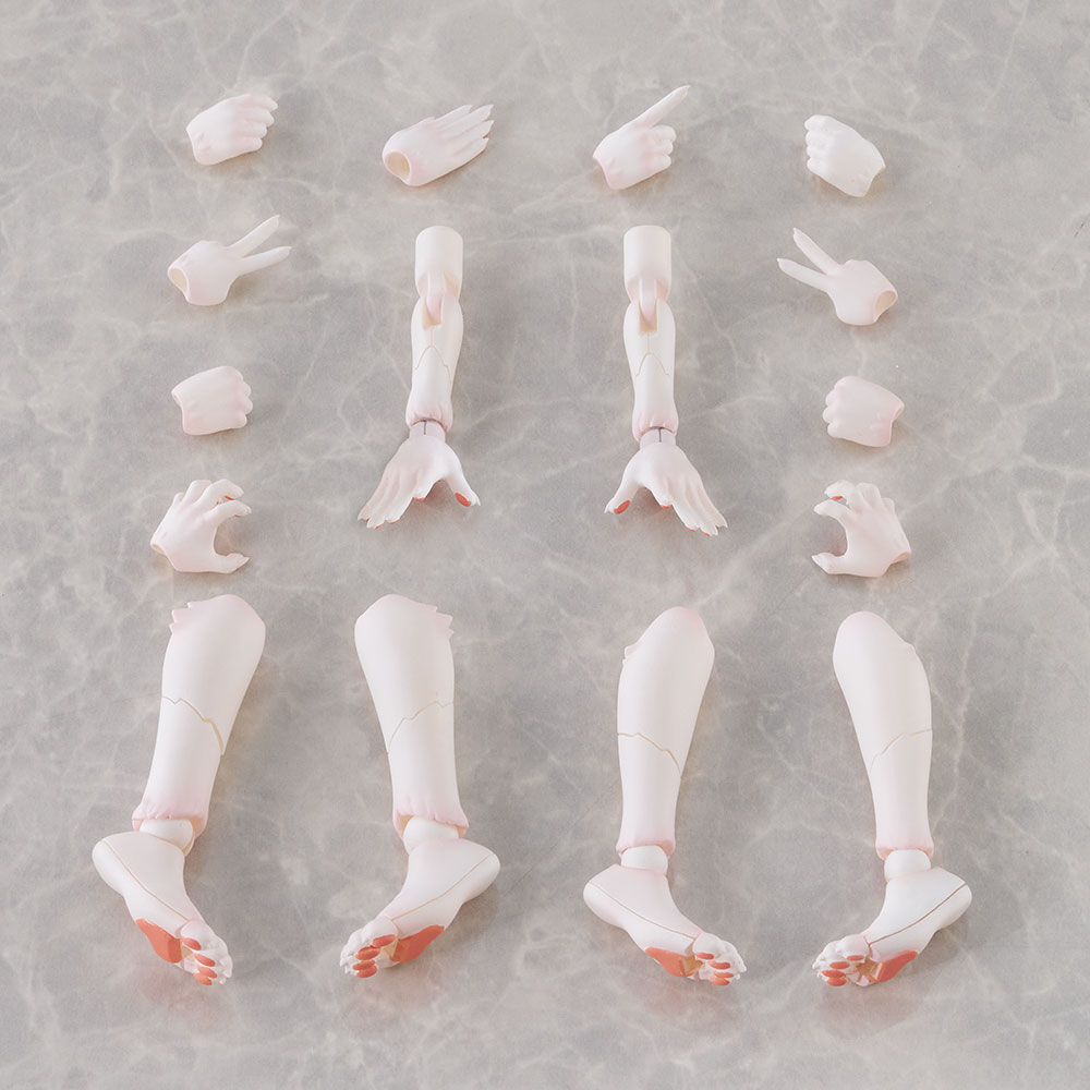 No.KO-02RKM　アーム&レッグパーツセット 01 [カオマニーカラー]【予約6月発送予定】