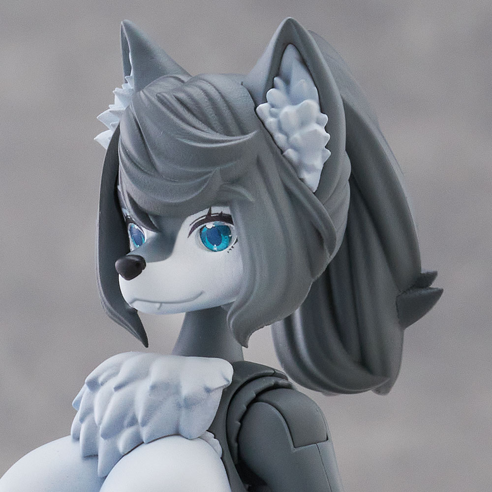 No.KP-03R SP　ハイイロオオカミ【けもプラ公式サイト限定特典付】【予約6月発送予定】